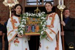 Первое богослужение в с. Никольское