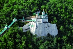 Николаевский храм с высоты птичьего полета