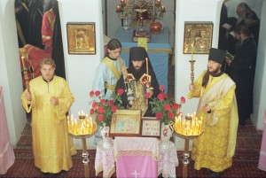 Первая служба в Никольской церкви. 20.05.1996 г. Первая служба в Никольской церкви. 20.05.1996 г.
