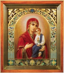 Святогорская икона Божией Матери. Из домовой церкви архиепископа Алипия (Погребняка)