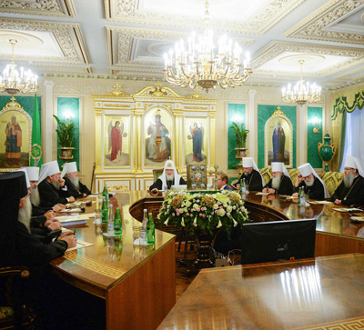 Внеочередное заседание Священного Синода Русской Православной Церкви