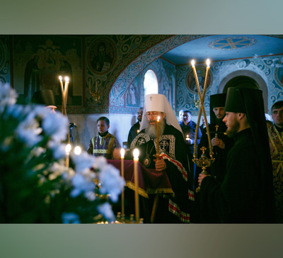 Великий покаянный канон в лаврском скиту с. Богородичное (фото, видео)