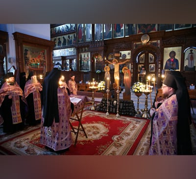 В Святогорской Лавре совершили «Мариино стояние» (фото, видео)