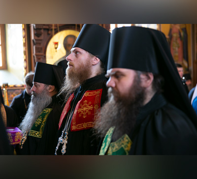 Наречение архимандрита Амвросия (Скобиолы) во епископа Волновахского (фото, видео)