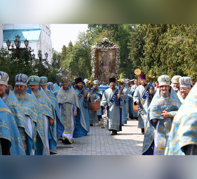Праздник главной святыни Святогорской Лавры (фото, видео)