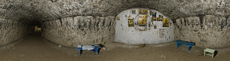 Панорама 360° — пещеры в Арсеньевском скиту