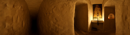 Виртуальный тур по пещерам Святогорского монастыря