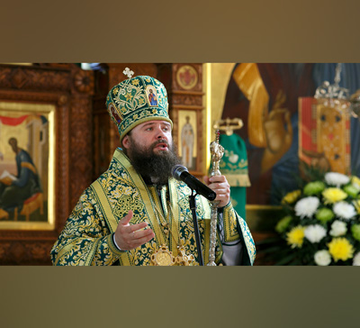 Проповедь архиепископа Боголепа в Святых Горах (видео)