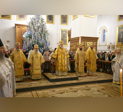Митрополит Донецкий и Мариупольский Иларион возглавил соборное служение в Святогорской Лавре (фото, видео)