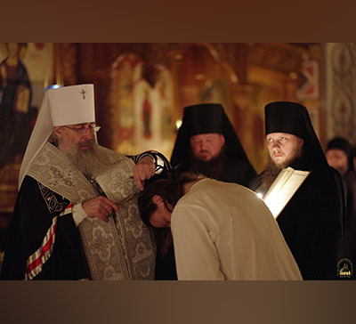 Наместник Святогорской Лавры совершил монашеский постриг (фото)