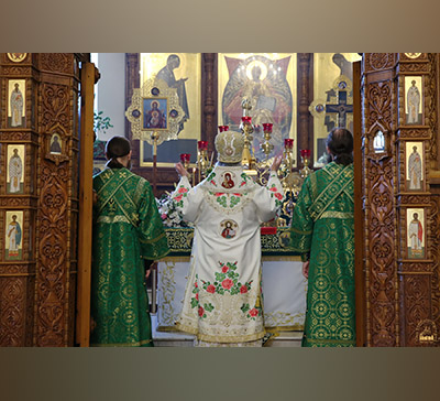 Празднование Второго Дня Святой Троицы. Водоосвящение на Донце (фото, видео)