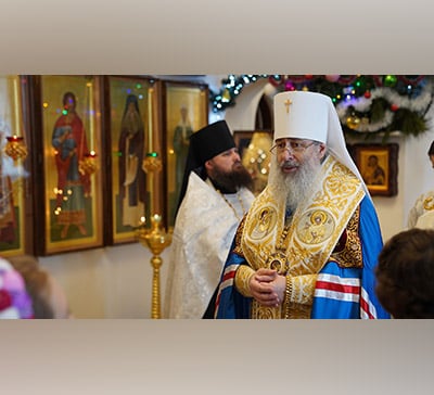 Слово митрополита Арсения на подворье села Никольское в дни святок (видео)
