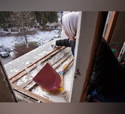 Преодоление последствий разрушения гостиницы Святогорской Лавры. Свидетельства очевидцев (фото, видео)