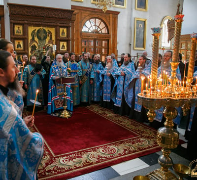 Празднование Святогорского образа Пресвятой Богородицы в Святогорской Лавре (фото, видео)