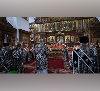 Канон на плач Божией Матери. Читает митрополит Арсений (видео)