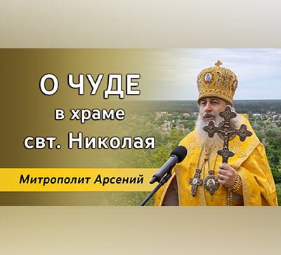 Митрополит Арсений: Святитель Николай рядом с нами! (видео)