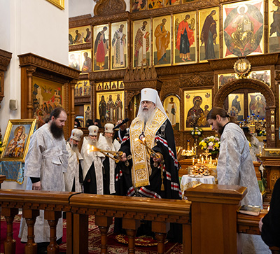 В Святогорской Лавре почтили память схиархиепископа Алипия (Погребняка) (фото, видео)