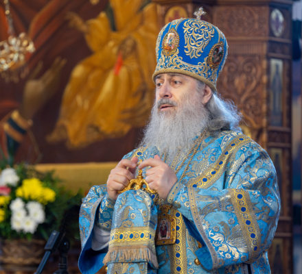 О пользе величественного смирения: проповедь митрополита Арсения в праздник Благовещения (видео)