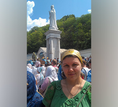 Свидетельство о чудесах в Святых Горах от жительницы Часов Яра