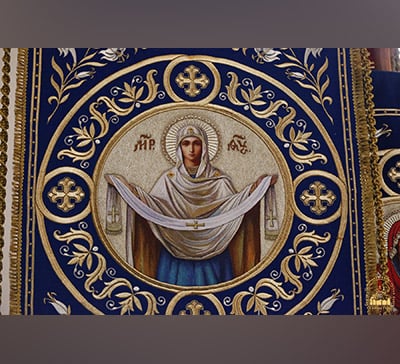 В Святогорской Лавре отслужили первый «предпокровский» молебен