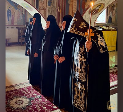 В скиту Святогорской Лавры совершён первый схимнический постриг (фото)